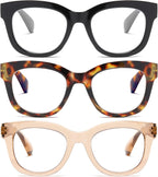 Oprah- Readers for Women - Stylis Style Reading Glasses with Blue Light Blocking and Spring Hinge