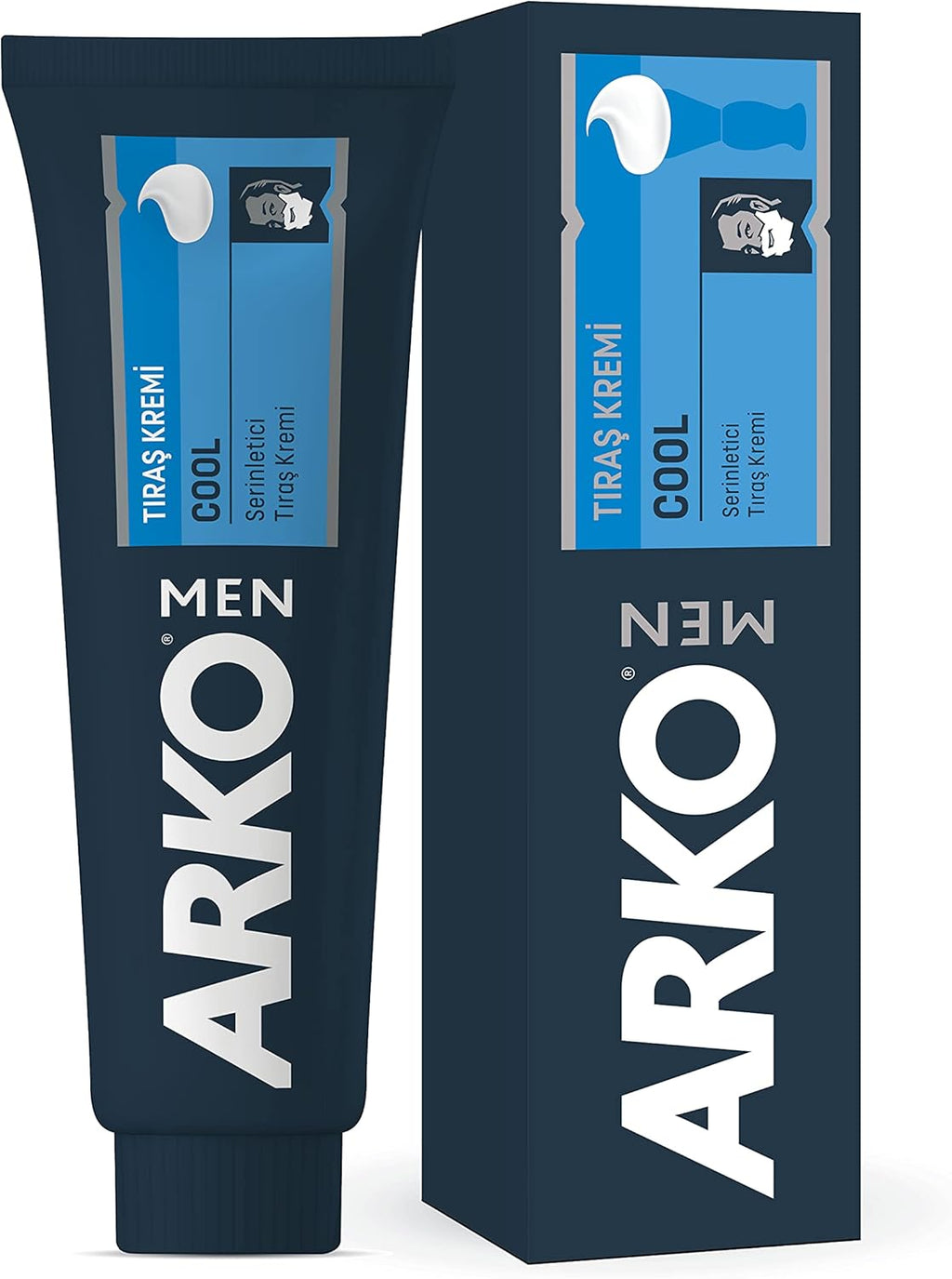Arko Shaving Cream, Cool, 6 Ounce
