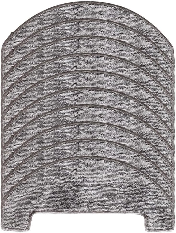 Washable Mop Cloth for uninell UR3 Robot Vacuum Cleaner, Reusable Microfiber Cleaning Pad, Replacement Mop Head for Floor Cleaning, 4-Pack or 10-Pack(10 PACK)