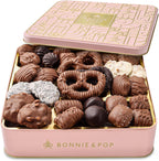 Chocolate Gift Basket for Women, Candy Gift Box Set for Woman, Holidays, Her, Mom, Wife, Girlfriend, Anniversary | Bonnie and Pop