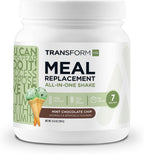 TransformHQ Meal Replacement Shake Powder 7 Servings (Mint Chocolate Chip) - 20G Protein per Serving, Non-GMO