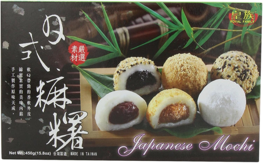 Royal Family Japanese Mixed Mochi, 15.8-Ounce (Pack of 4)