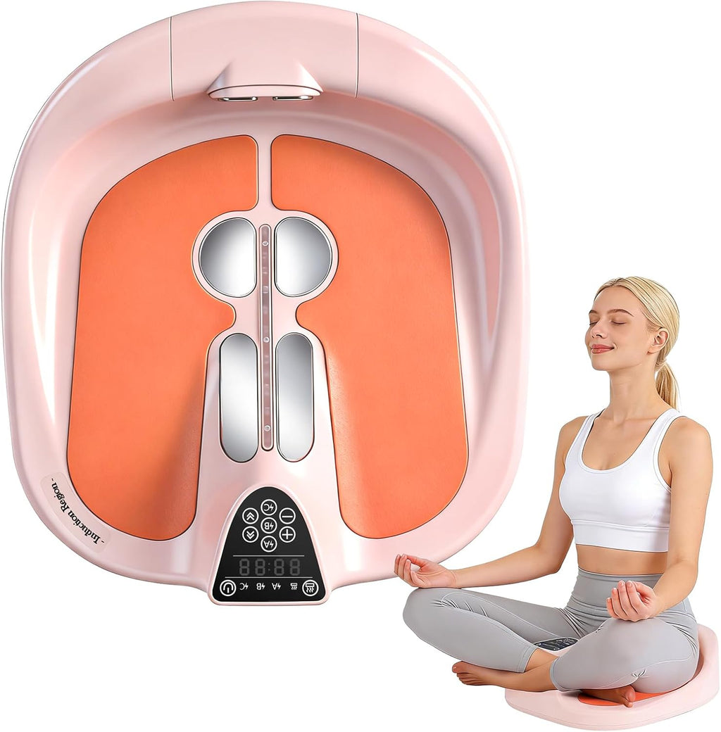 Portable Pelvic Floor Muscle Trainer, Kegel Exerciser for Postpartum Recovery & Bladder Control, Non-Invasive Pelvic Toner for Women and Men, Home Use