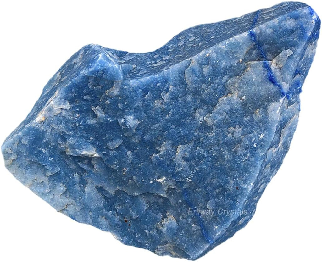 Blue Aventurines Raw Crystals, Large 1.25-2.0" Healing Crystals Natural Rough Stones Crystal for Tumbling, Cabbing, Fountain Rocks, Decoration, Polishing, Wire Wrapping, Wicca & Reiki