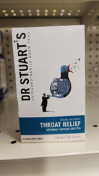 Dr. Stuart's Herbal Teas Throat 15 Tea Bags Each