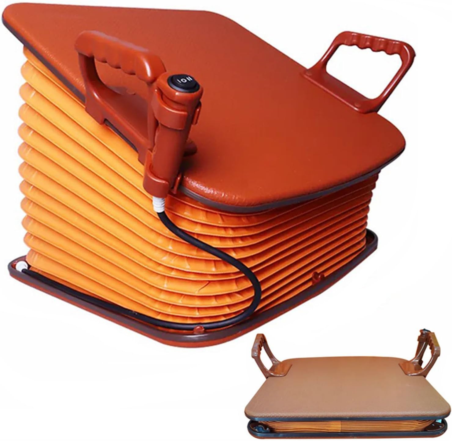 Seat Assist Lifting Cushion with Button Control, Portable seat Lift for Elderly,Chair Lift Assist Devices for Seniors Adults with 220lb Weight Capacity Lifting Angle Up to 35°
