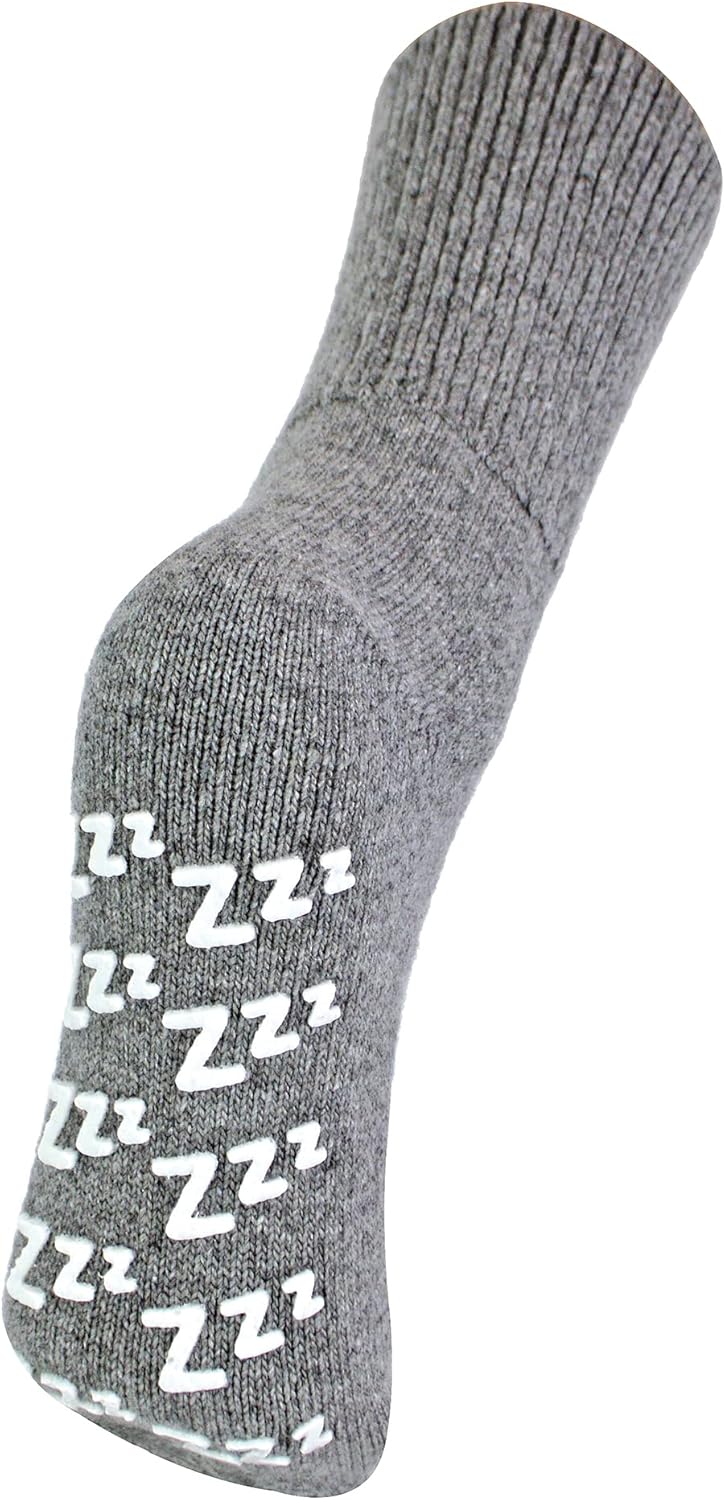 Sock Snob - Womens Cashmere Lounge Sleep Socks with Grippers | Thermal | Knitted