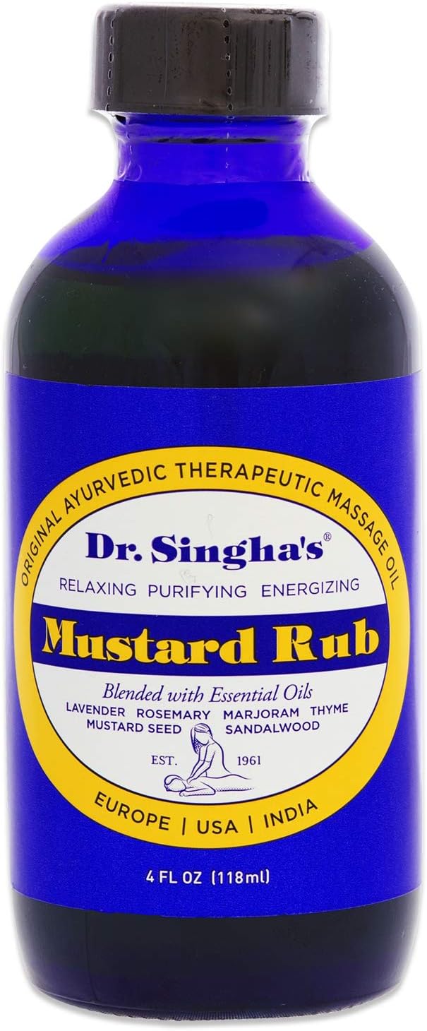 DR SINGHAS Bath Mustard, 4 FZ