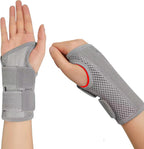 Wrist Brace for Carpal Tunnel Relief Night Support, Hand Brace with 2 Stays for Women Men, Adjustable Wrist Support Splint for Right Left Hands for Tendonitis, Arthritis, Sprains