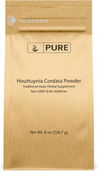 Pure Original Ingredients Houttuynia Cordata (8oz) Traditional Asian Herbal Supplement, Fish Mint, Heart Leaf