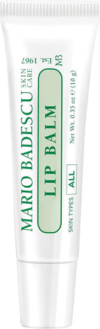 Mario Badescu Moisturizing Lip Balm for Dry Cracked Lips, Infused with Coconut Oil and Shea Butter, Ultra-Nourishing Lip Care Moisturizer for Soft, Smooth and Supple Lips