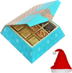Ghasitaram Gifts Christmas Gifts - 9 pcs Assorted Bites SQ Box 225 GMS