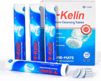 Denture Cleaning Tablets - 120 Retainer Cleaner Tablets, Removes Odors & Stains - For Dentures, Night Guards, Retainers, Aligners & Dental Appliance Cleaner - Mint Flavor - 4 Month Supply