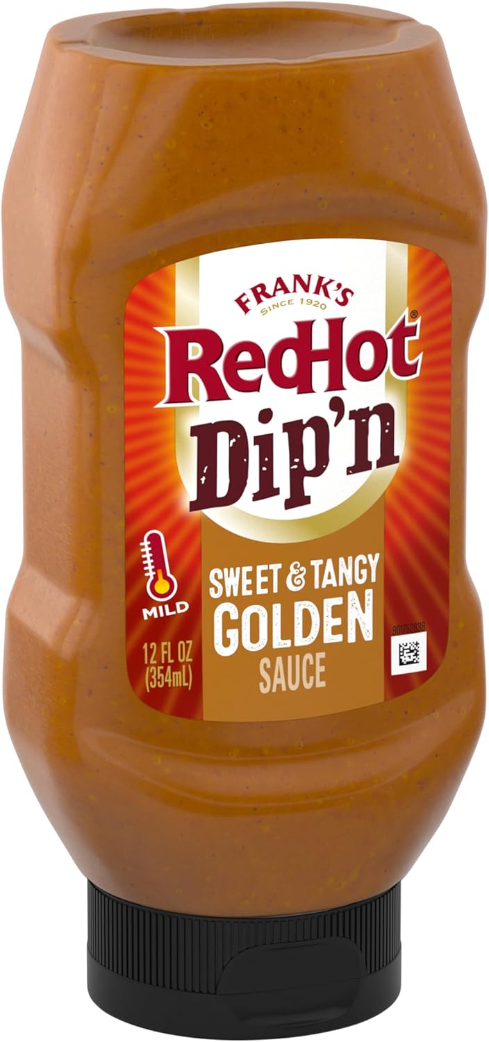 Frank's RedHot Dip'n Sweet & Tangy Golden Sauce, 12 fl oz