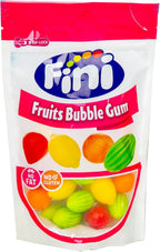 Fini Fruits Bubble Gum I Fruit shaped and flavored Bubble Gum I 165g 5.82 ounce