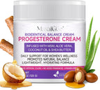 Wild Yam Cream, Topical + Natural Wild Yam Cream for Hormone Balance, Support Perimenopause & Menopause Relief, Nourish The Skin, Daily Moisturiser for Women 4.23Oz