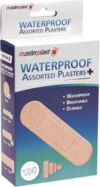 Masterplast 100 Waterproof Mixed Plasters Washable First Aid Dressings