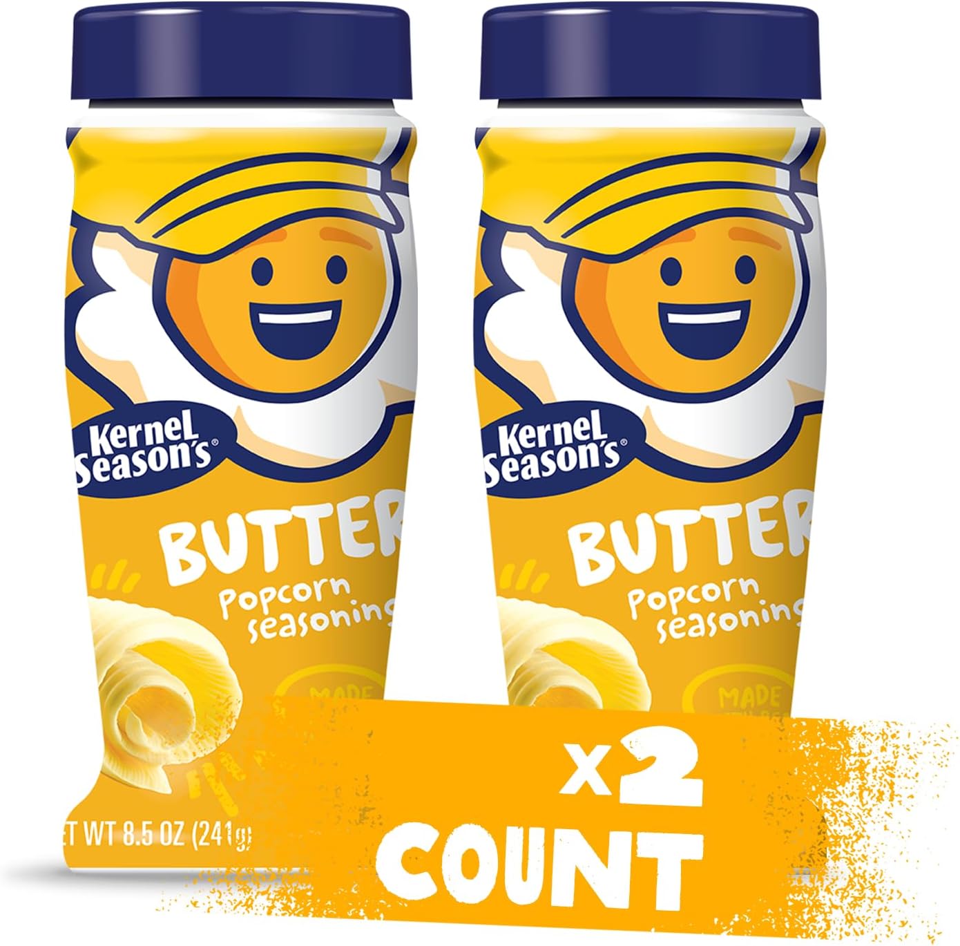 Kernel Season's Popcorn Seasoning, Butter, 8.5 Ounce (Pack of 2)