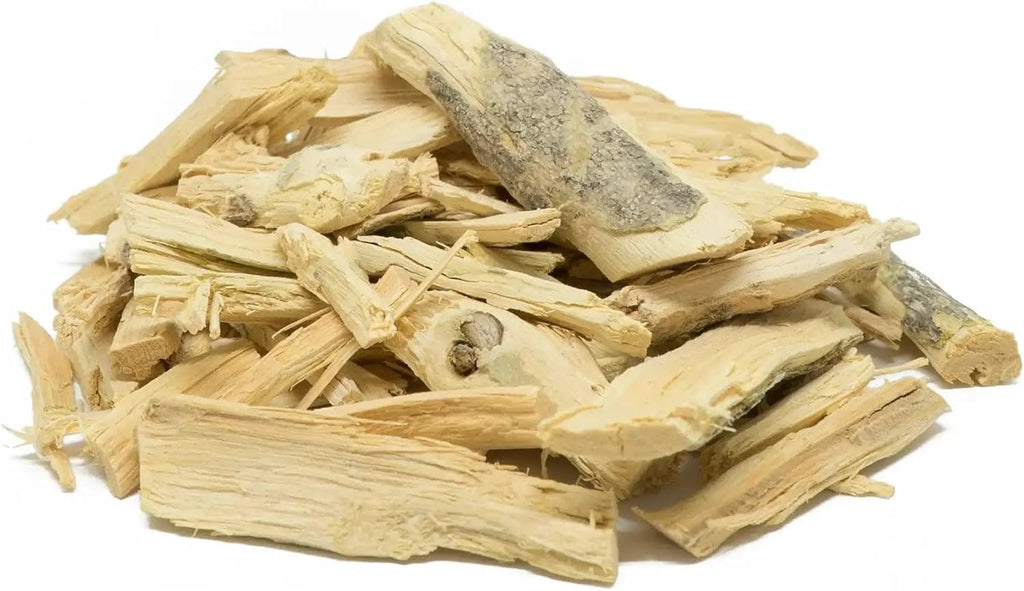 NY Spice Shop Quassia Wood Chips - 4 Ounce Cut & Sifted Quassia Bark - Bitterwood - Raw Dried Herbal Wood for Infusions Extracts and Traditional Uses