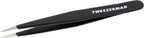 Tweezerman Stainless Steel Point Tweezer - Eyebrow Precision Tweezers, Facial and Ingrown Hair Removal (Midnight Sky)