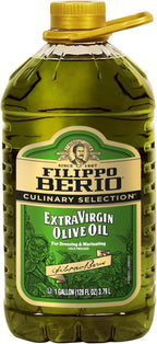 Filippo Berio Cold Pressed Extra Virgin Olive Oil, 1 Gallon – For Dipping, Marinating, Finishing, Contains Polyphenols