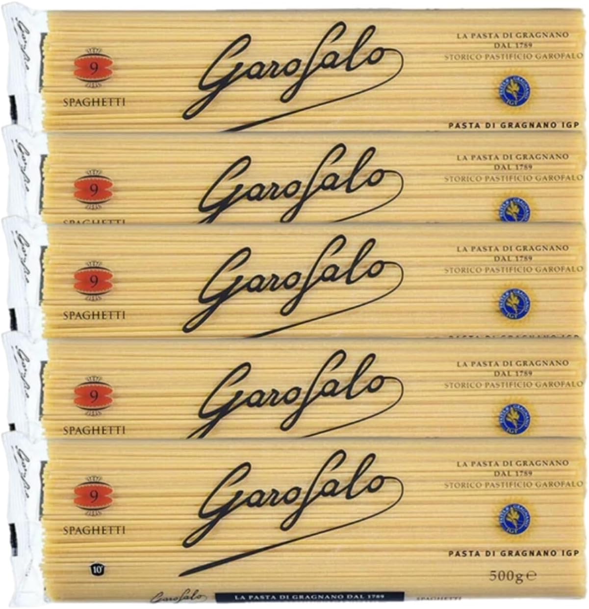 GAROFALO SPAGHETTI PASTA 16 OZ BAG - 5 Pack
