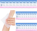 Post Wax Wipes 26PCS, After Waxing Calming Oil Wipes, Remover for the Skin Wax, After Wax Care, Wax Residue Remover for Skin For Home and Salon for Facial Body Skin Care
