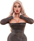 Breastplate for Crossdressers, Silicone Breast Forms for Transgender Drag Queen Fake Boobs for Cosplay