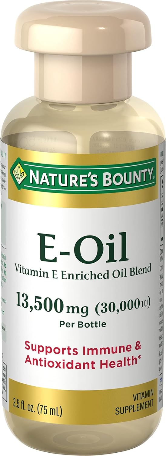 Nature's Bounty E Oil 30,000IU, 2.5 Fl. Oz (Pack of 2)