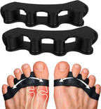 VYCE PrimalStep Toe Separators, Spreaders, Spacers, Straightener to Correct Toes for Men and Women, Bunion Corrector, Plantar Fasciitis and Athletic Mobility, S/M
