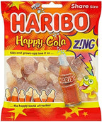 Haribo Happy Cola Zing Share Size Bag Pouch 140g
