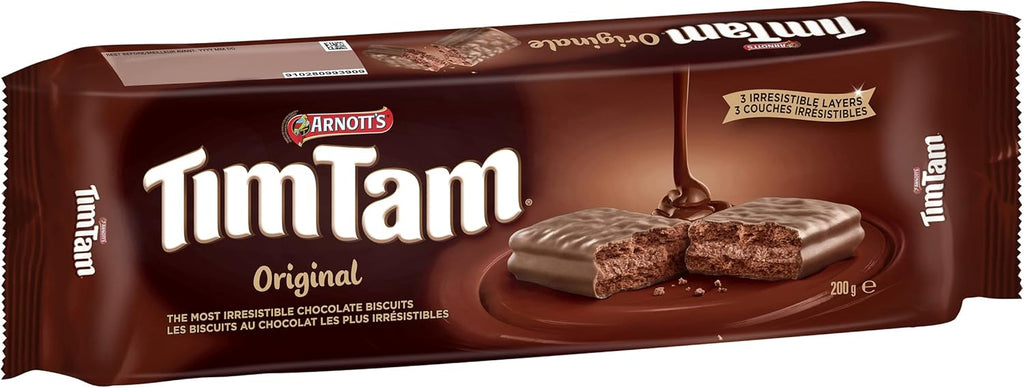 Arnott's Tim Tam Chocolate Biscuits, 200 Grams/7.05 Ounce, Original