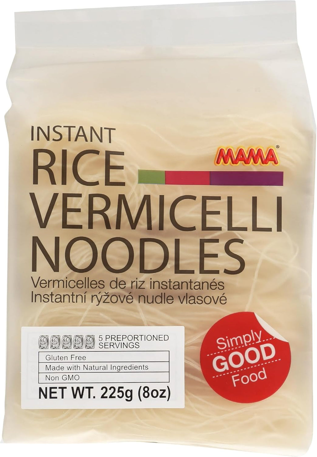 MAMA Instant Vermicelli Rice Noodles, 7.94 OZ