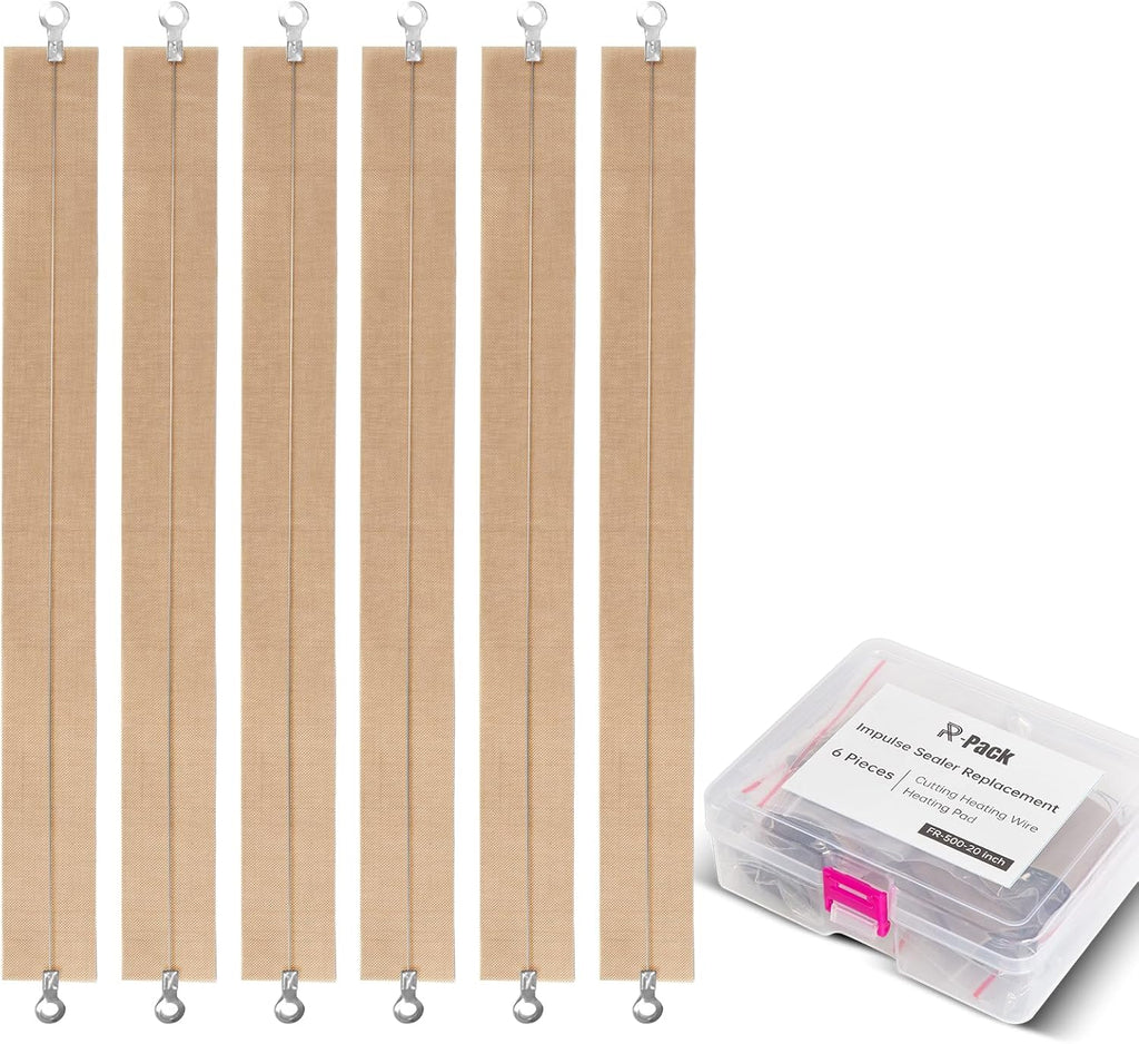 Impulse Sealer Heat Wire Element Strip - 20in heated cutting wire Replacement Heating Wires for Sealing Machines