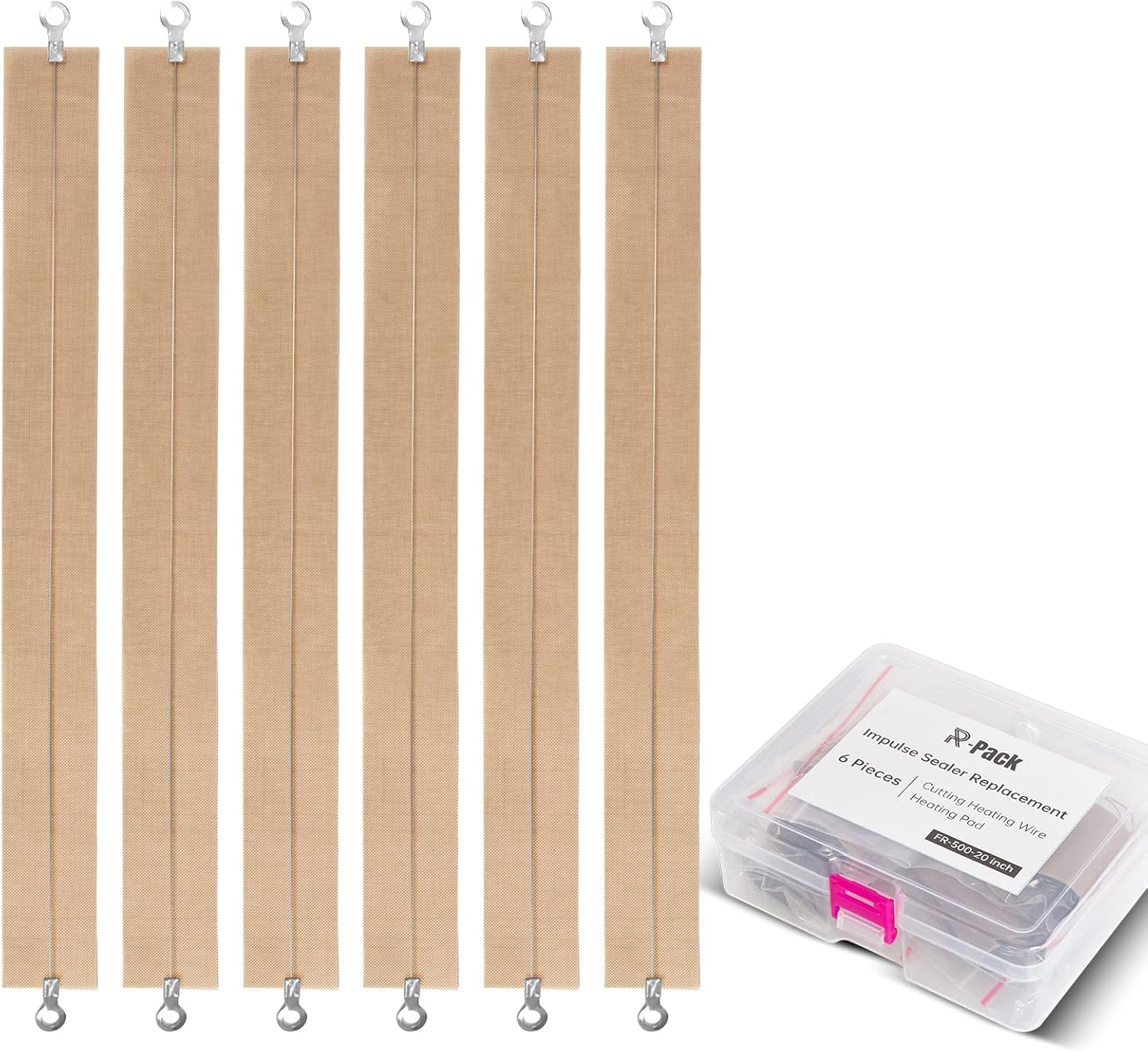 Impulse Sealer Heat Wire Element Strip - 20in heated cutting wire Replacement Heating Wires for Sealing Machines