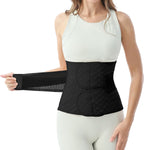 Allaugh Postpartum Belly Band for Women: Abdominal Binder Post Surgery C Section Waist Trainer, Soft Fabric Abdominal Wrap for All Day, Comfort Non-Itchy, After Birth Recovery Easy Put On and Take Off