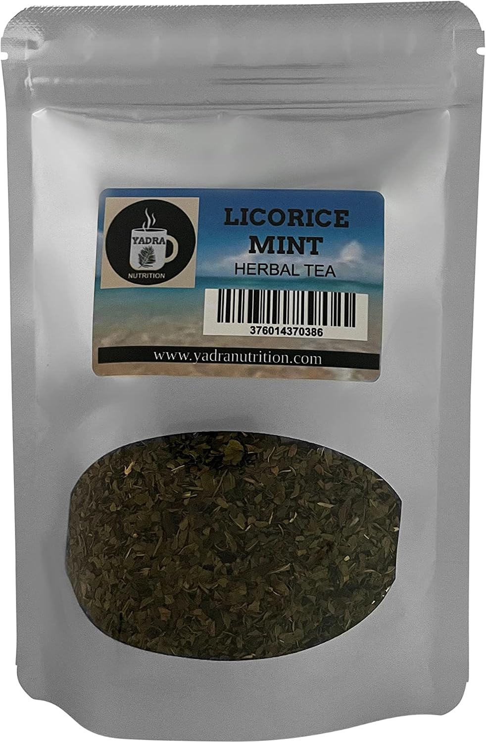 Premium Licorice Mint Tea Herbal Loose Leaf caffeine free (2oz)