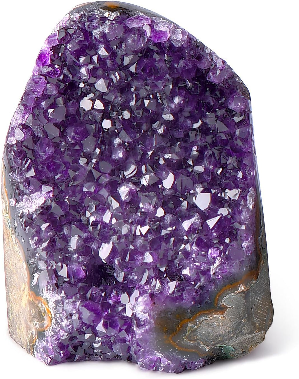 Amethyst Crystal Cluster - Raw Stones, Gemstones, Healing Crystals Rock, Mineral Geode Amethyst Rocks Stones Energy Balancing Gemstones Gifts for Women Men (300g-0.66lb)