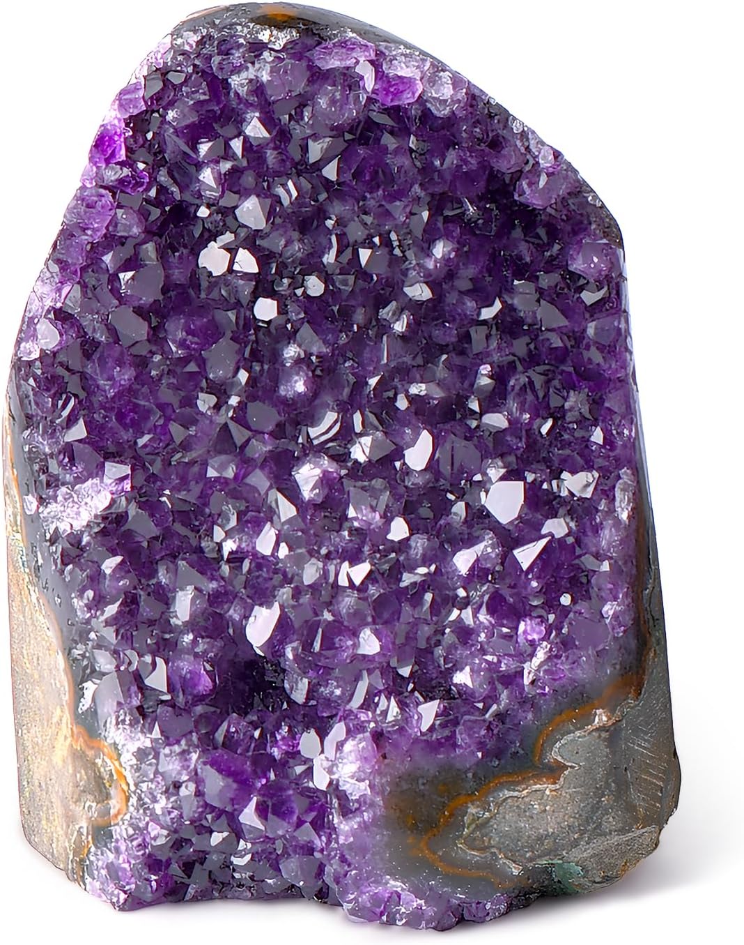 Amethyst Crystal Cluster - Raw Stones, Gemstones, Healing Crystals Rock, Mineral Geode Amethyst Rocks Stones Energy Balancing Gemstones Gifts for Women Men (300g-0.66lb)