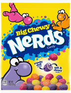 Nerds Big Chewy Candy, 6 Ounce, Pack of 12