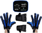 Rehabilitation Robot Gloves Both Hands Finger Rehabilitation Five-Finger Training AI Smart Chip Integrated Touch Screen Electric Rehab& Physical Therapy Gloves(Size:L Code,Color:Both Hands)