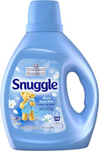 Snuggle Blue Sparkle Cuddle- Up Fresh 93.8oz Liquid Fabric Conditioner