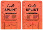 Cozii First Aid Splint, 36" X 4.3" Universal Aluminum Splints Kit, Waterproof First Aid Medical Tactical Field Splint for Arm Leg Broken Bones Fracture Treatment (2Pcs)