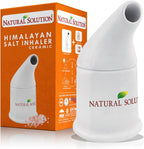 Natural Solution Himalayan Salt Inhaler Ceramic with Himalayan Pink Salt – A Simple and Natural Way to Enjoy a Refreshing and Soothing Salt Air Experience