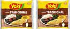 Yoki Seasoned Cassava Flour Farofa de Mandioca Pronta 400g, 14 Ounce (2 Pack)