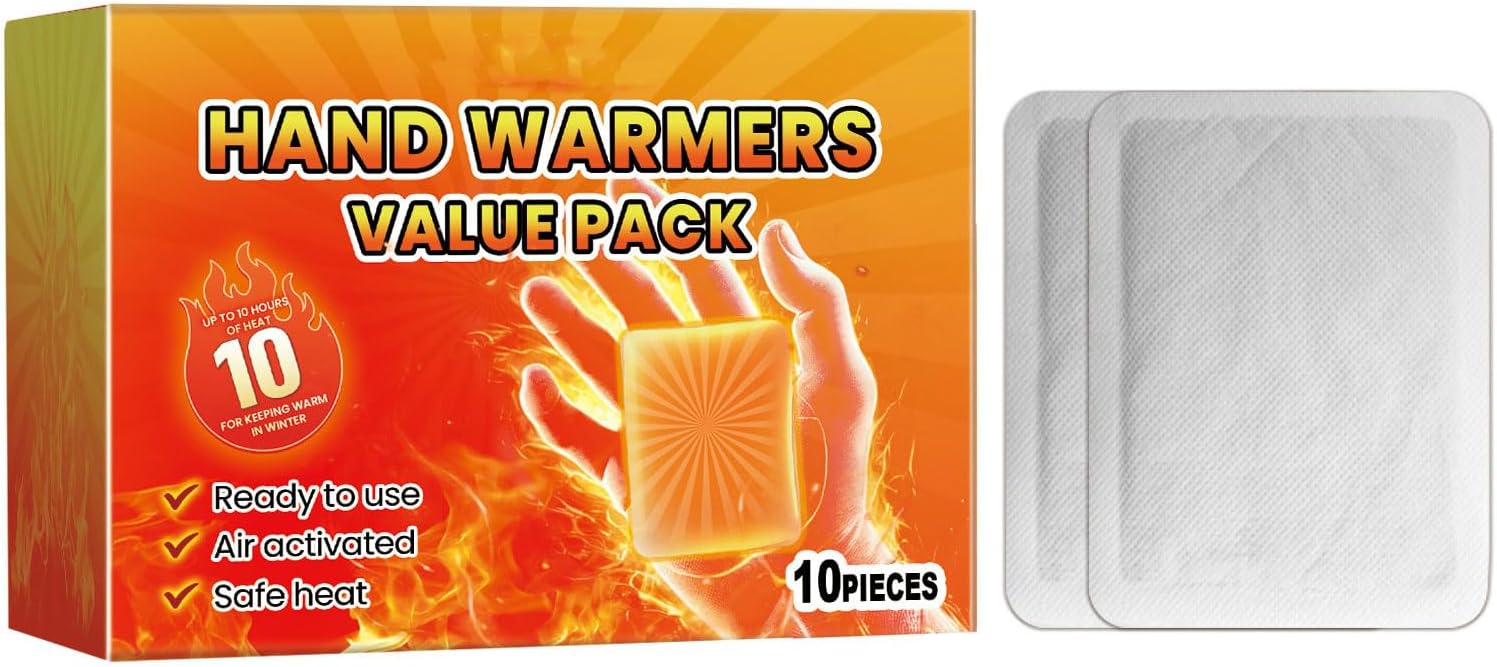 10Pcs Warm Babies Foot Warmers Self-Heating Foot Warmers Body Warmers Stickers Feet Warm Pad Heat Pack