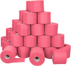 Cramer Tape Underwrap, Bulk Case of 48 Rolls of PreWrap for Athletic Taping, Hair Tie, Headband, Patellar Support, Pre-Wrap Athletic Tape Supplies, 2.75" X 30 Yard Rolls of Pre Wrap, Brite Pink