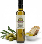 Calizo Tuscan Herb Infused Olive Oil, 250ml Glass Bottle, Cold Pressed Extra Virgin EVOO with Real Basil, Oregano, Rosemary, Garlic, Italian Dipping Oil for Bread, Pasta, Salad, Marinades, Gift Ready
