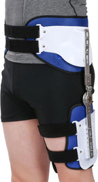 Hinged ROM Hip Abduction Brace, Adjustable Abduction Hip Stabilizer for Sciatica Pain Relief, Post Op Hips Orthosis Support Brace Joint Protection Fixation, Universal (Right)