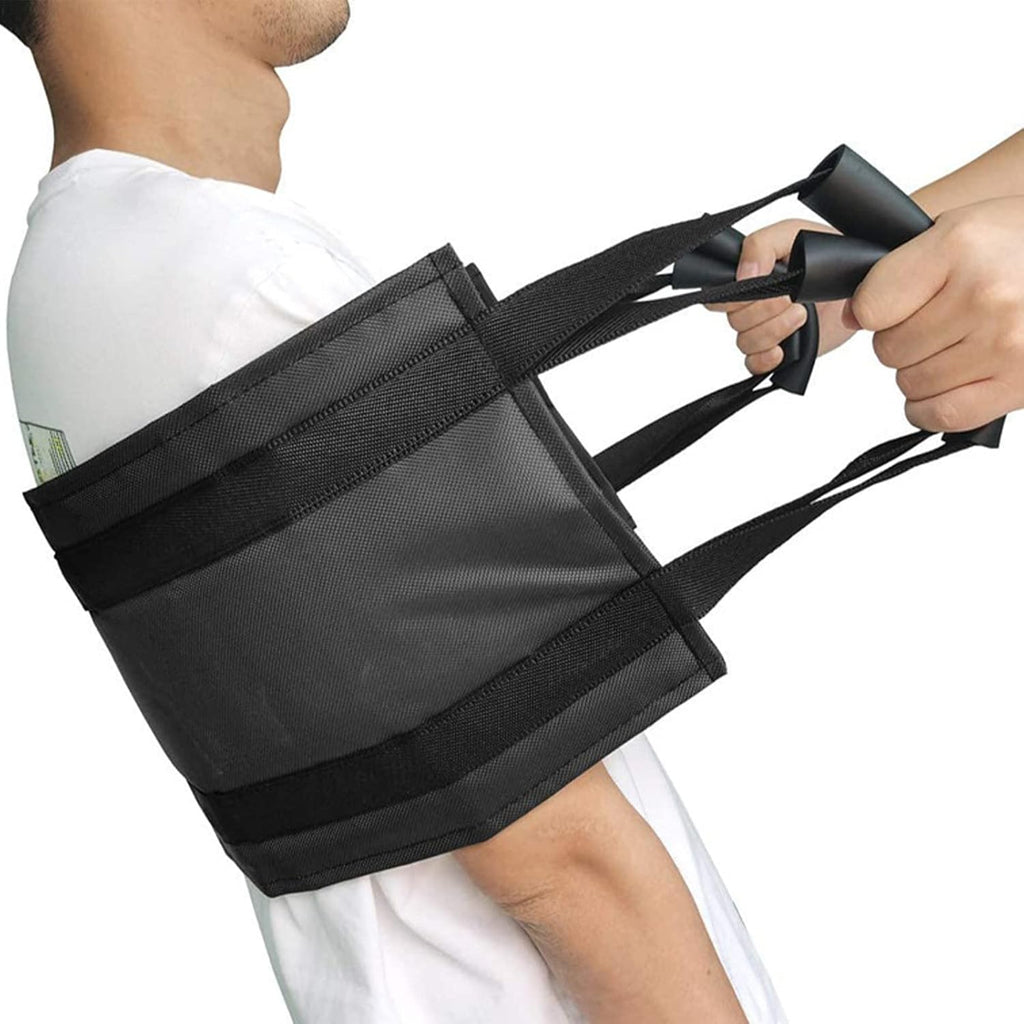 31.5 inch Transfer Sling for Patient Care, Wheelchair Bed Nursing Moving Assistance Lifting Aid Belt with Padded Handles for Disabled, Seniors, Elderly, Injured